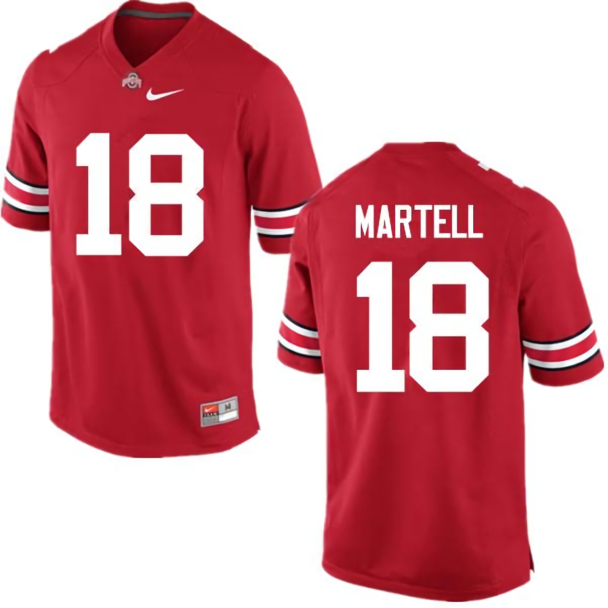 Tate Martell Ohio State Buckeyes Men's NCAA #18 Nike Red College Stitched Football Jersey IGQ3856VH